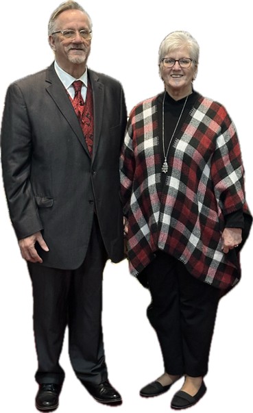 Pastor Calvin and his wife Gail